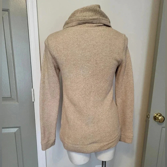J.Crew Wool blend Funnel Cowl Neck Sweatshirt(S) - Picture 5 of 11